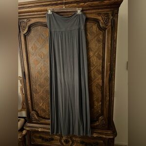 Splendid grey maxi skirt-size medium-modal material